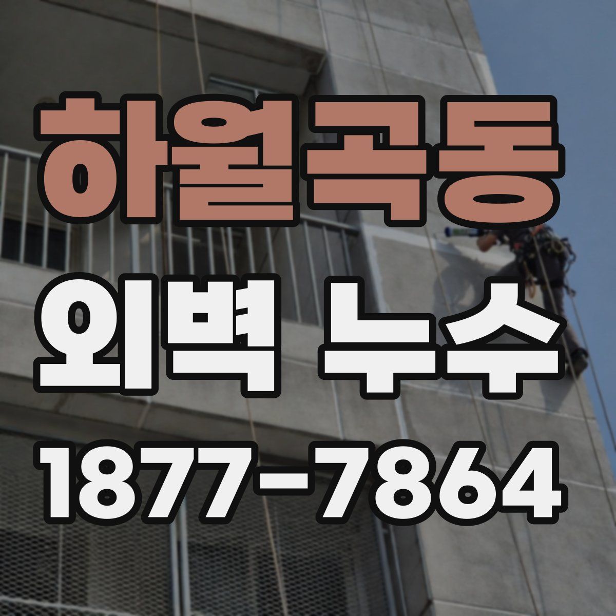 하월곡동 외벽 누수