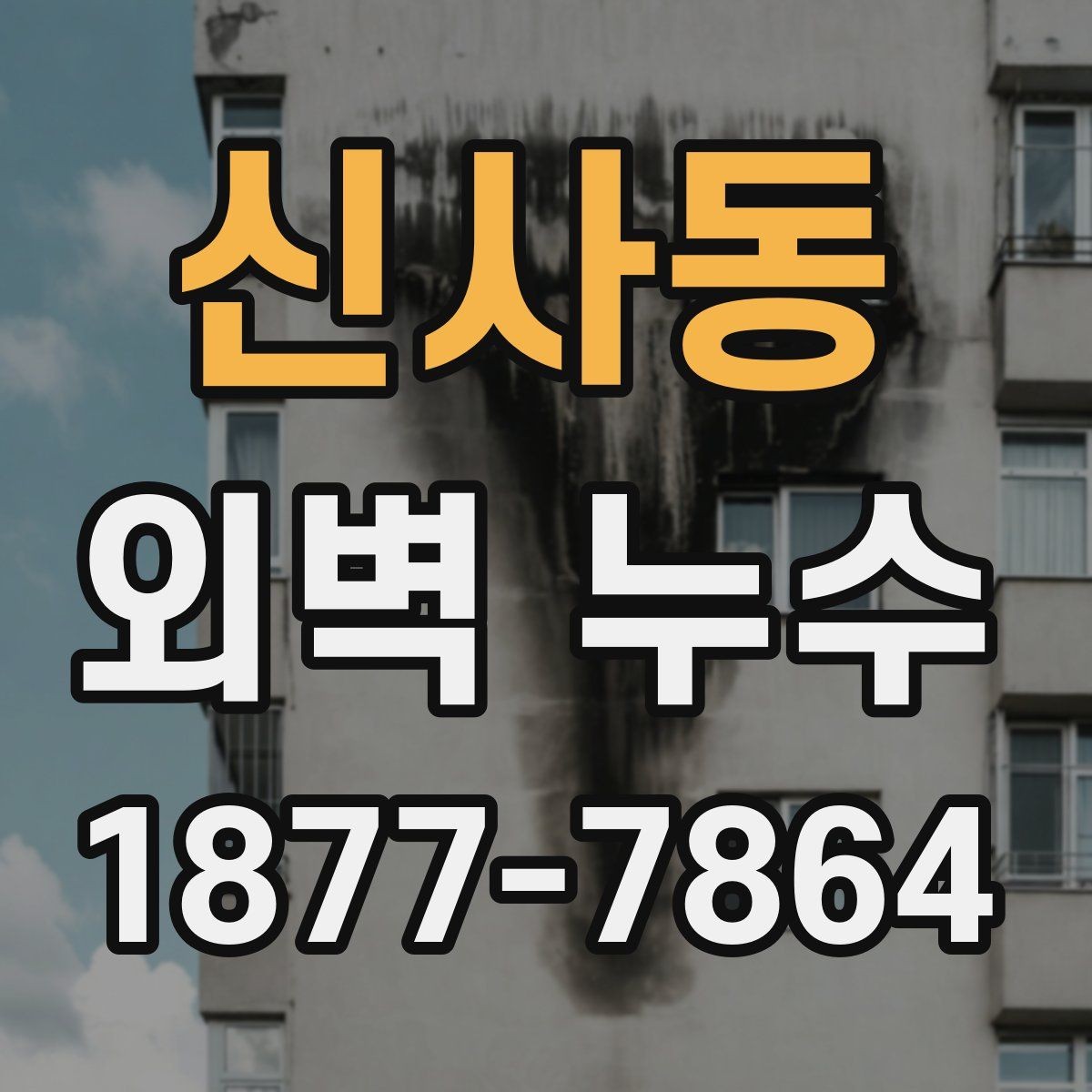 신사동 외벽 누수 대응에서 중요한 현장 기록