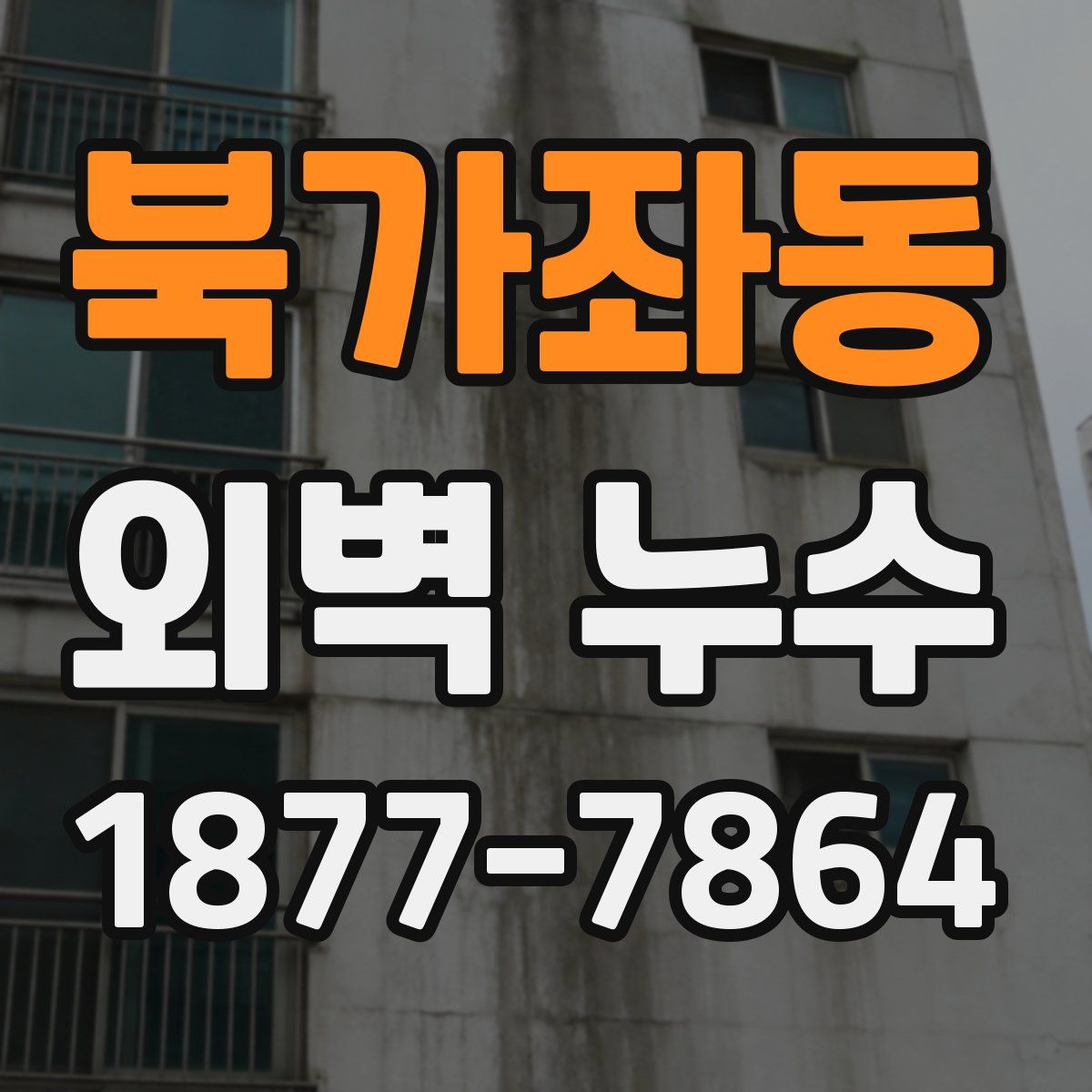 북가좌동 외벽 누수