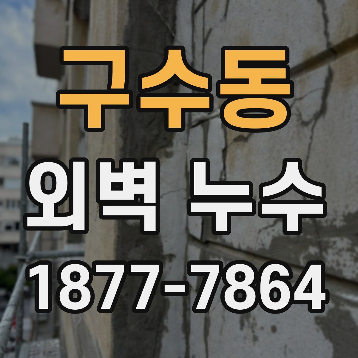 구수동 외벽 누수