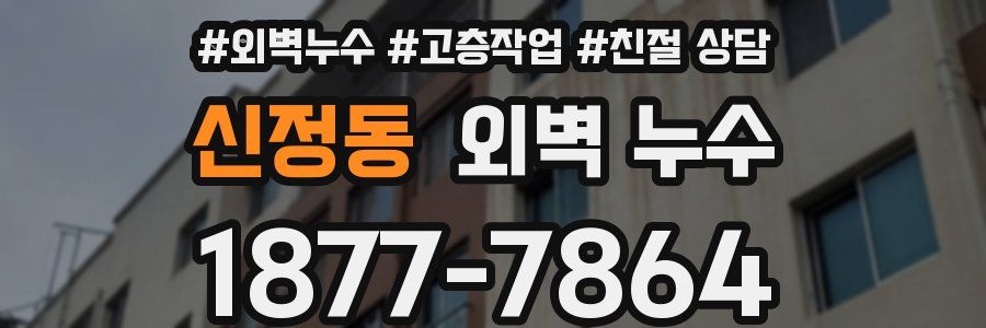 신정동 외벽 누수