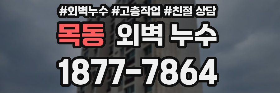 목동 외벽 누수