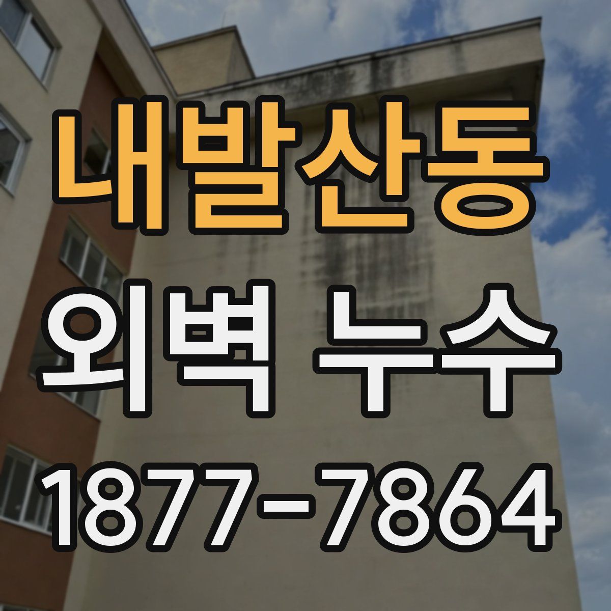 내발산동 외벽 누수