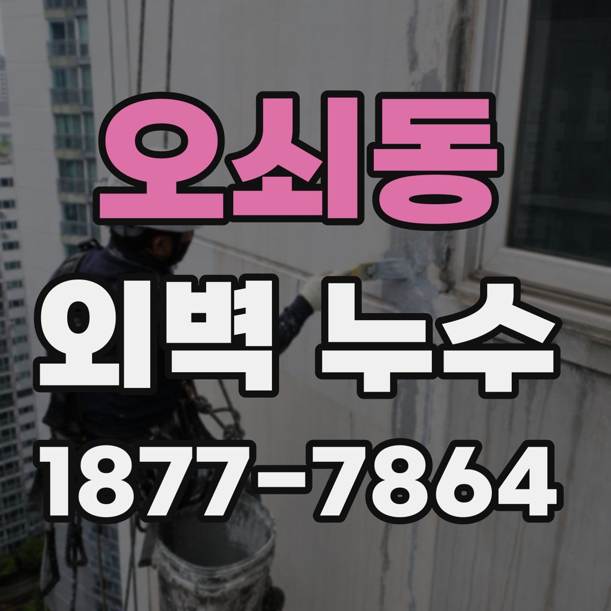 오쇠동 외벽 누수