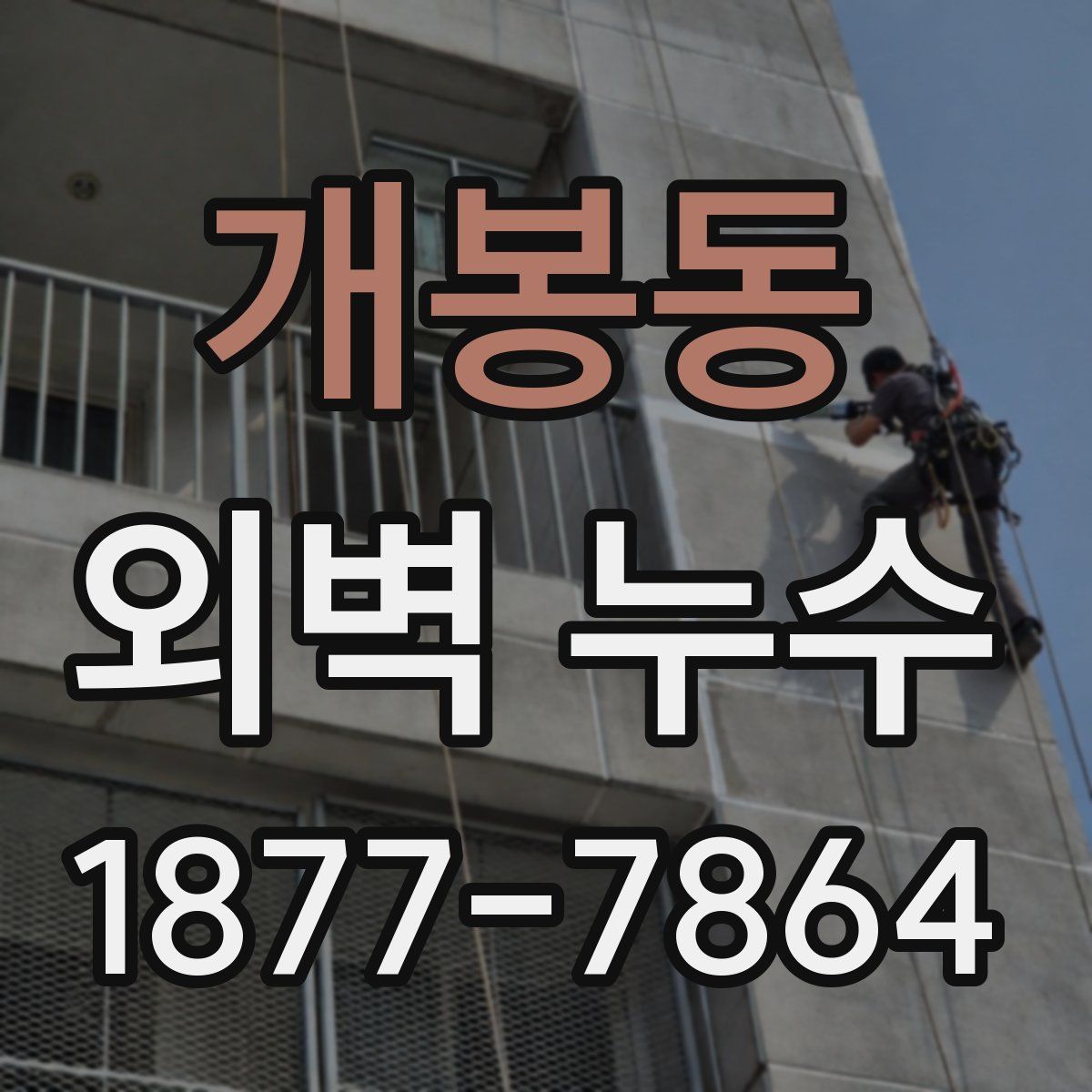 개봉동 외벽 누수