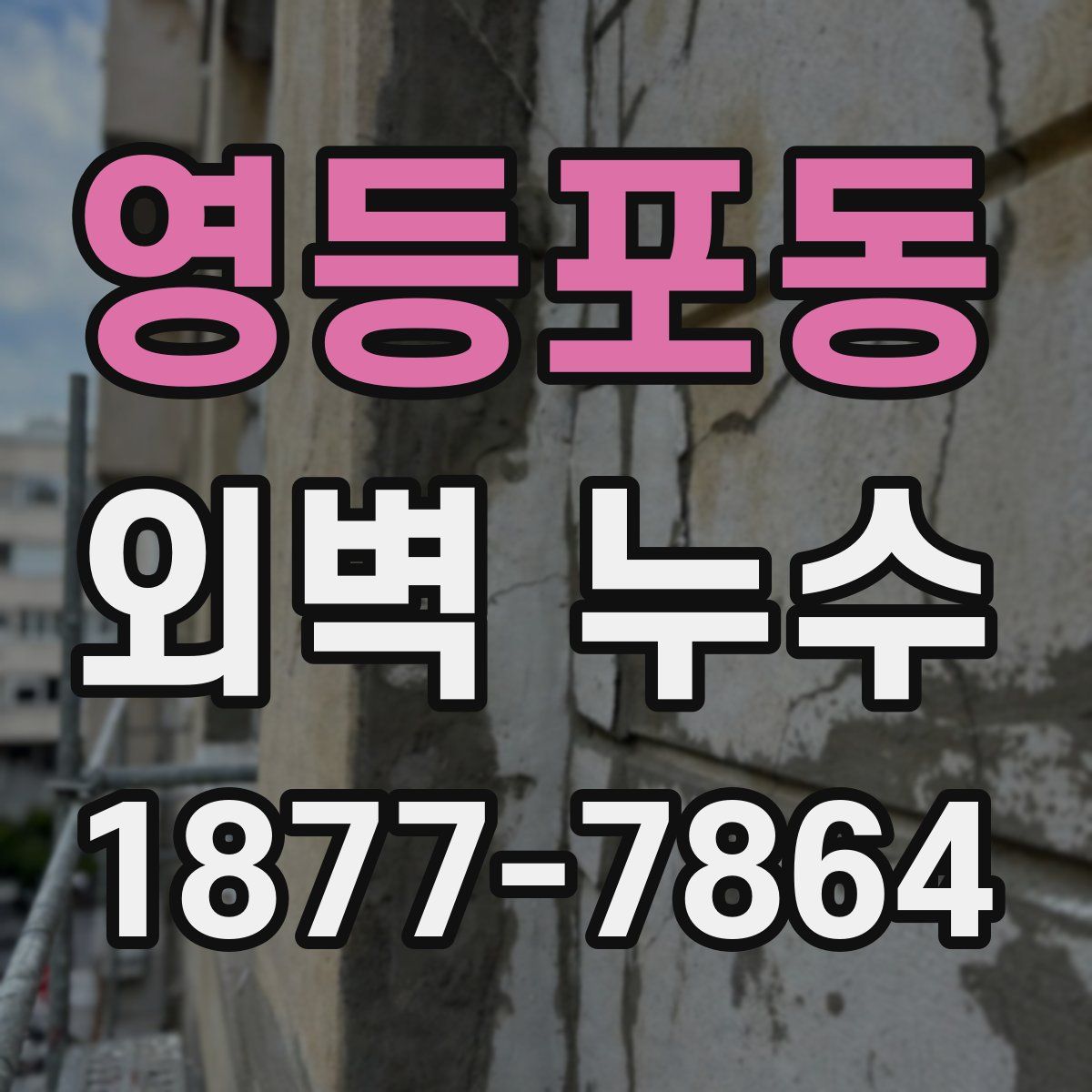 영등포동 외벽 누수