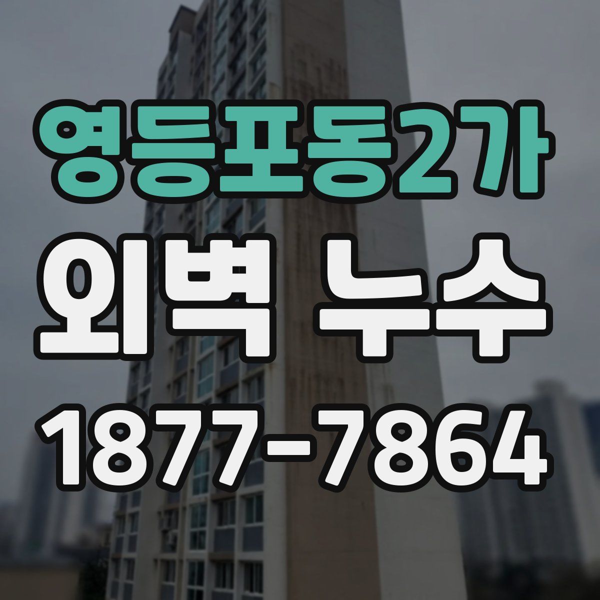 영등포동2가 외벽 누수