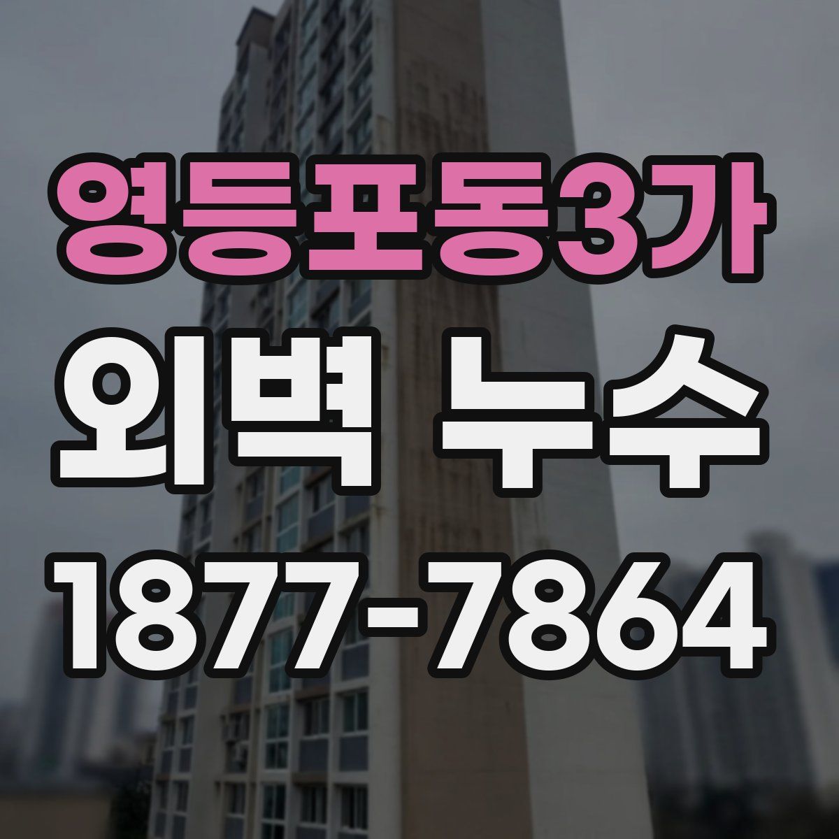 영등포동3가 외벽 누수