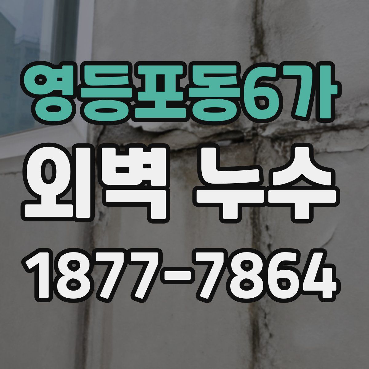 영등포동6가 외벽 누수