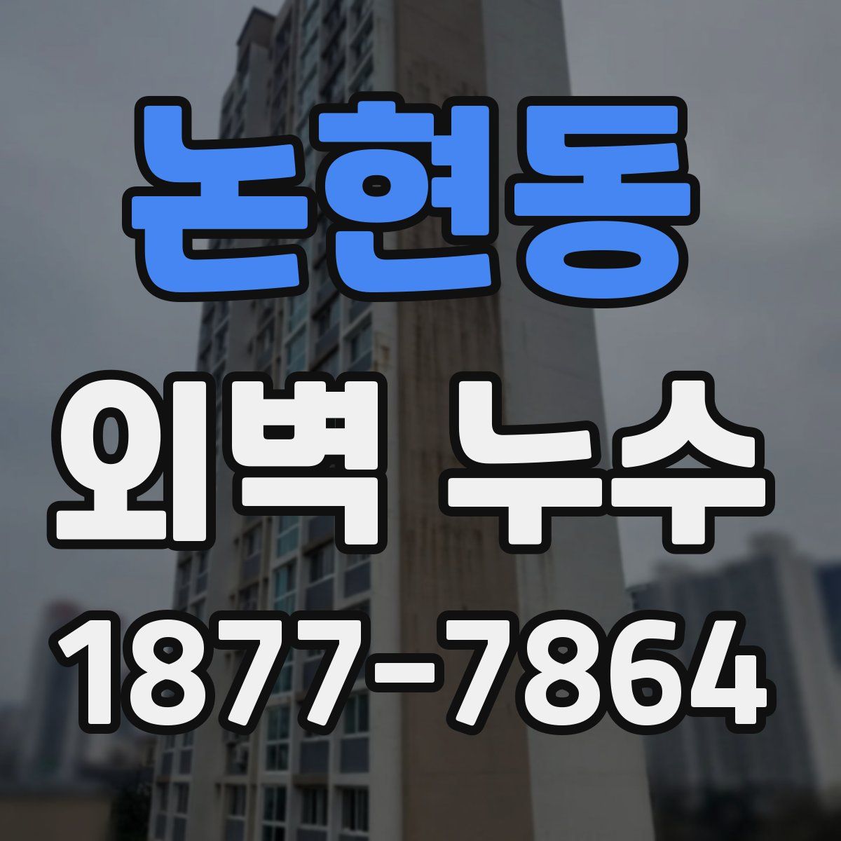 논현동 외벽 누수