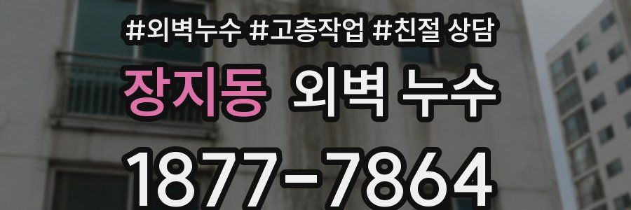 장지동 외벽 누수