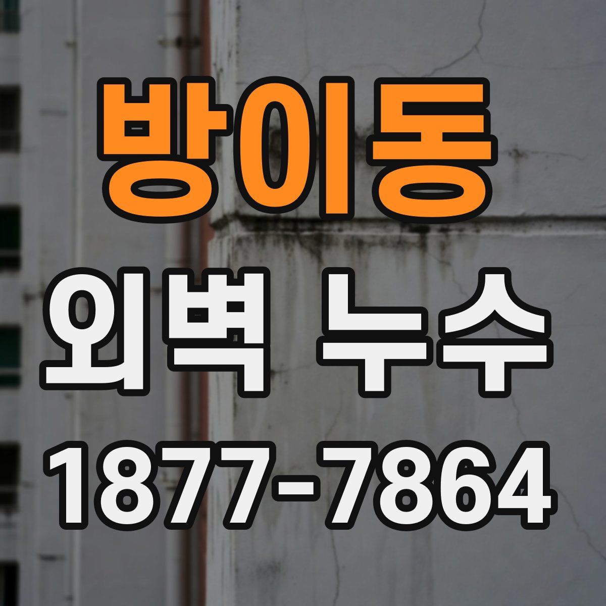 방이동 외벽 누수