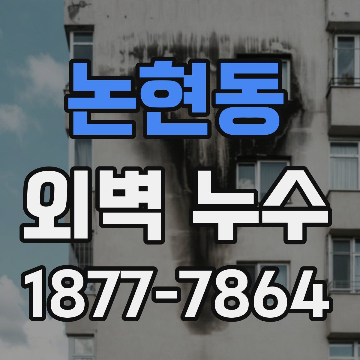 논현동 외벽 누수