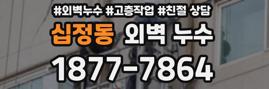 십정동 외벽 누수