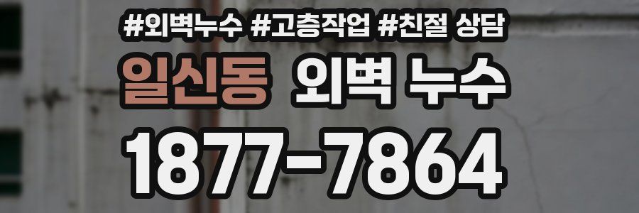 일신동 외벽 누수