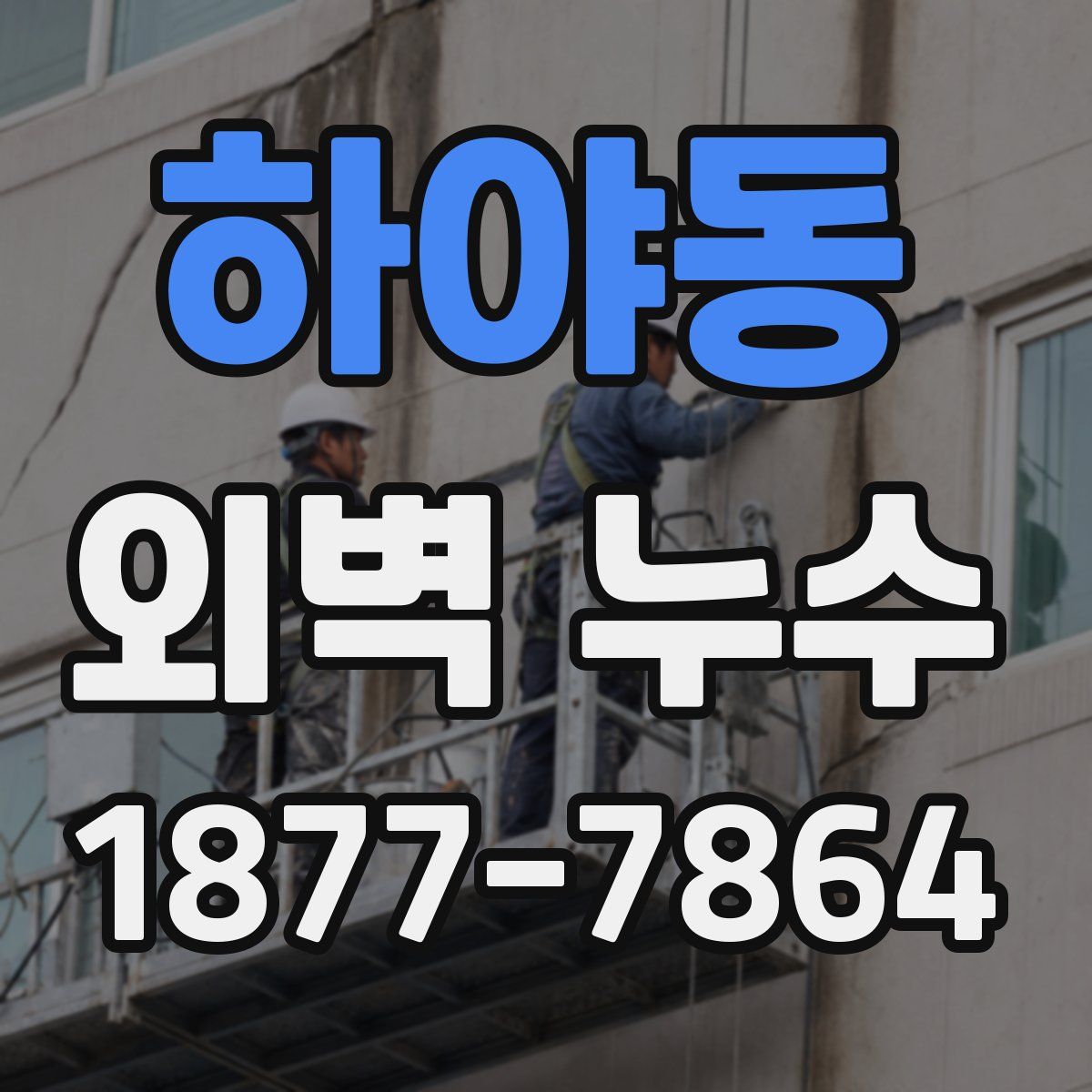 하야동 외벽 누수
