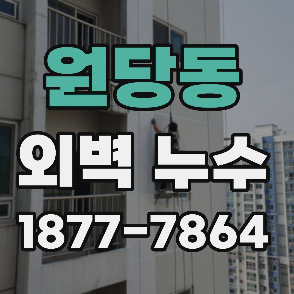 원당동 외벽 누수