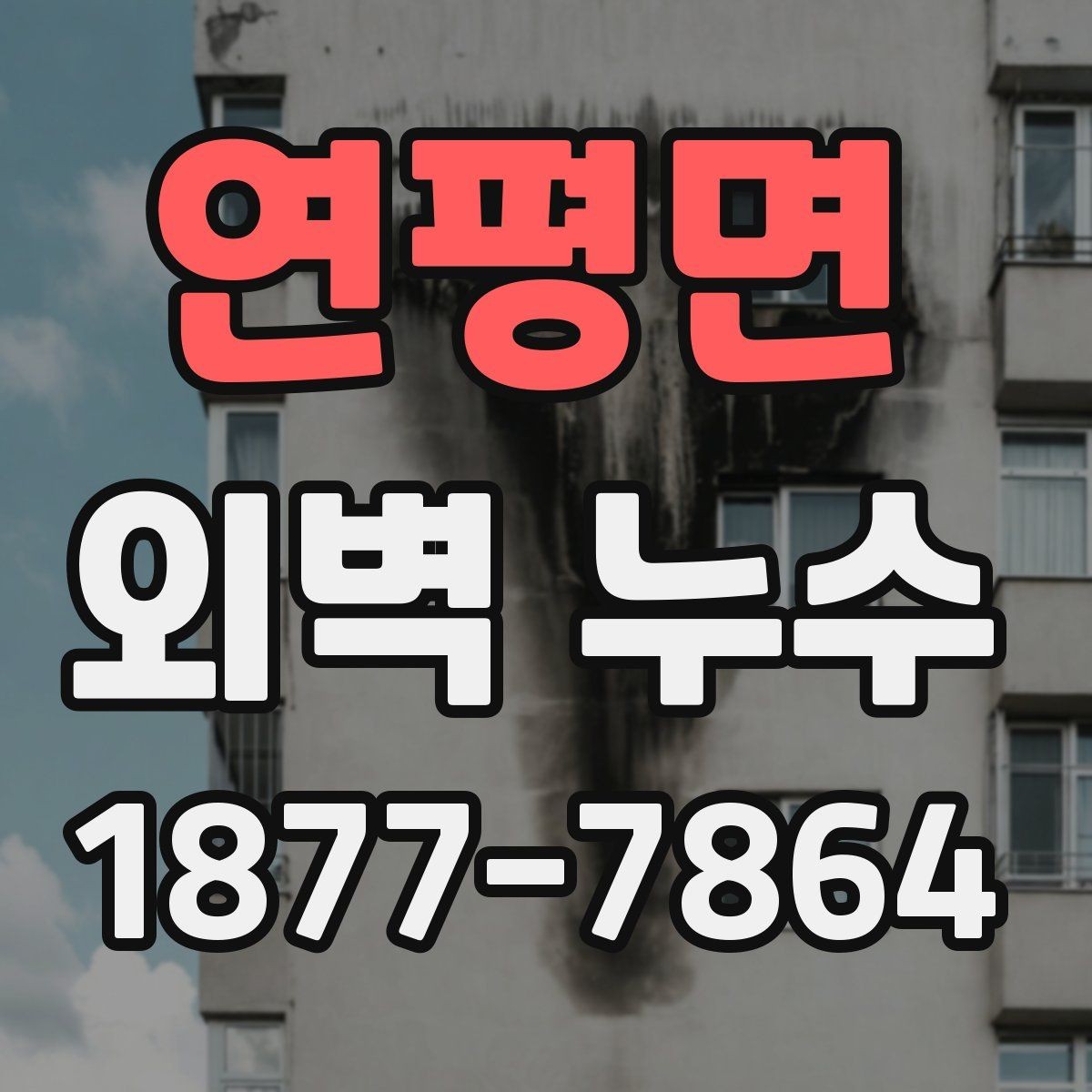 연평면 외벽 누수 관련 상담 전에 확인할 사항