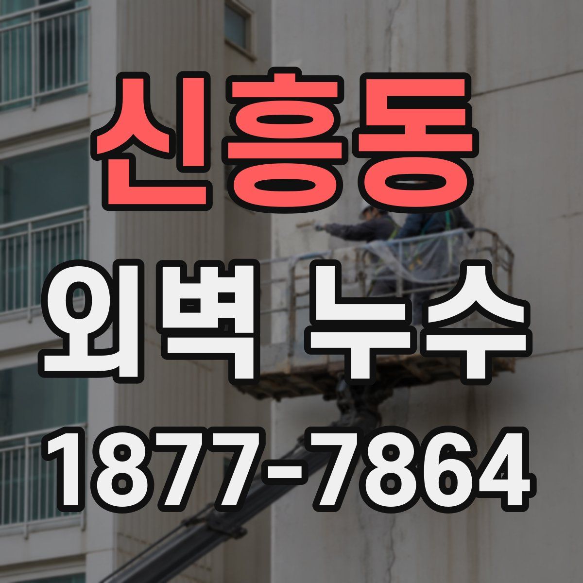 신흥동 외벽 누수
