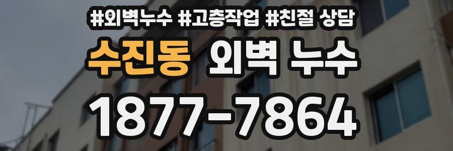 수진동 외벽 누수