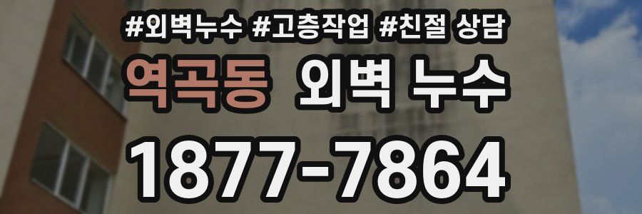 역곡동 외벽 누수