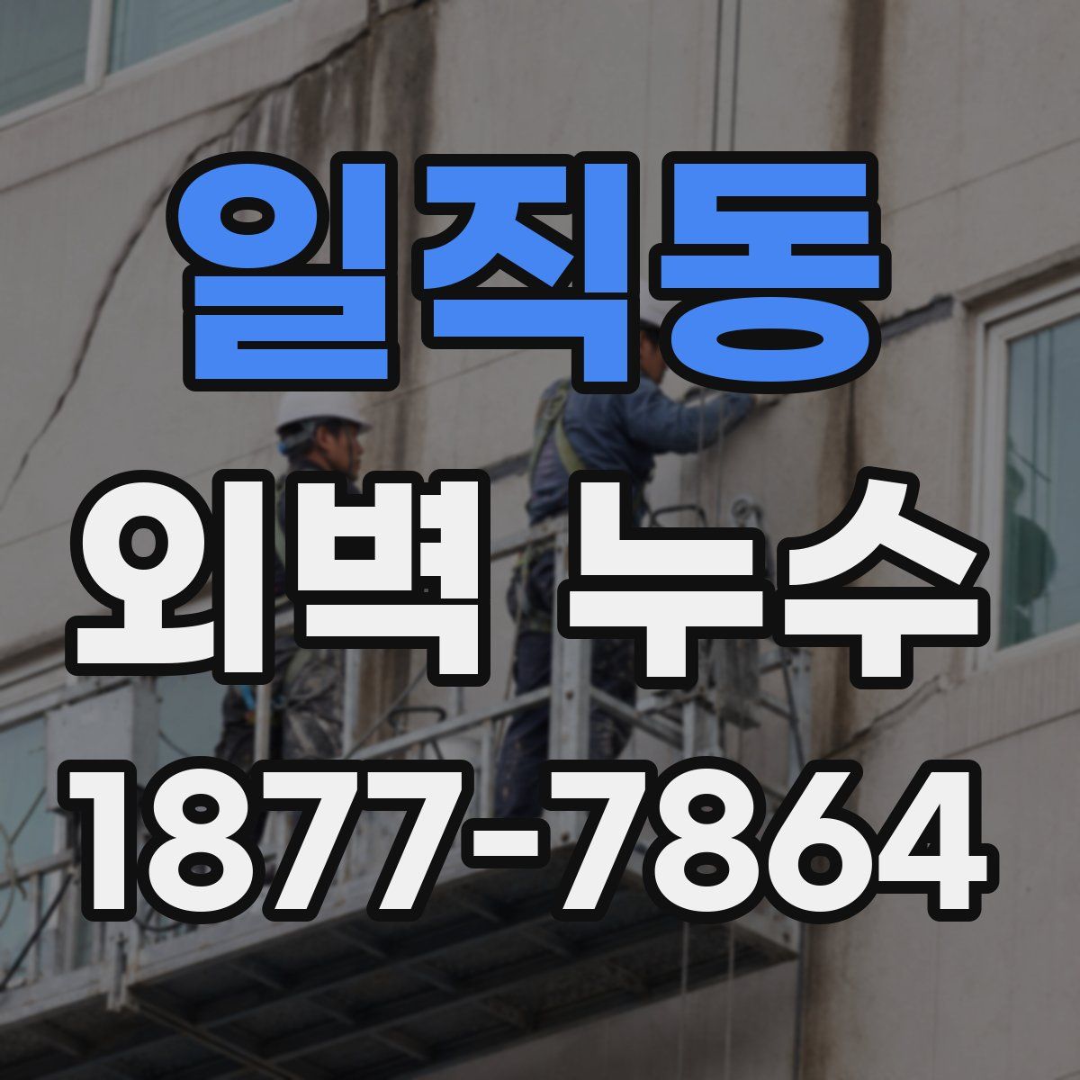 일직동 외벽 누수