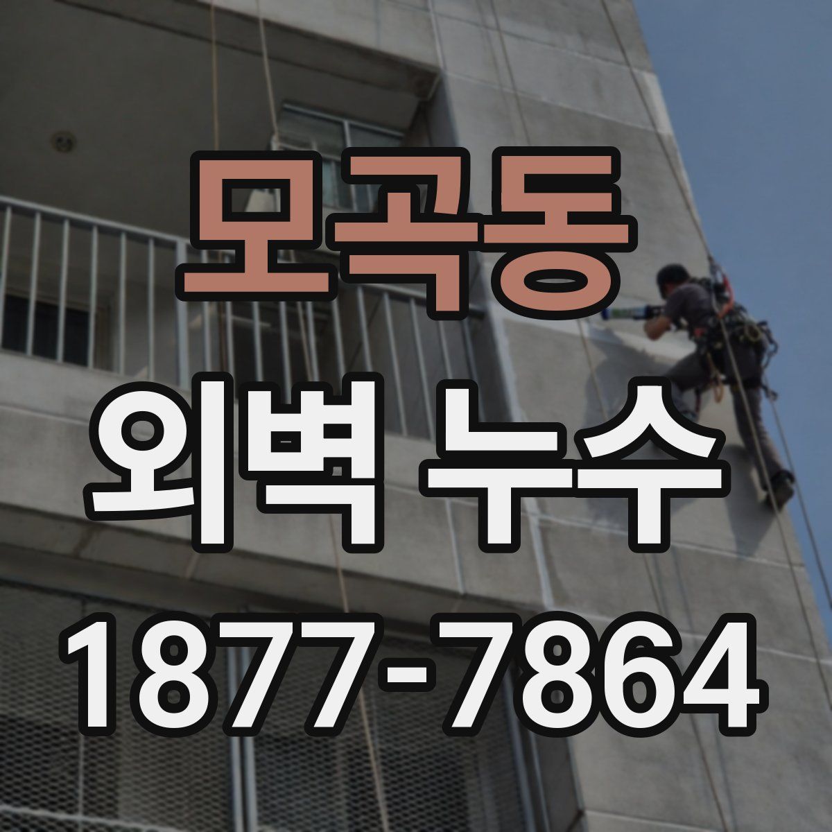 모곡동 외벽 누수