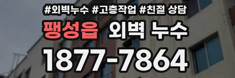 팽성읍 외벽 누수