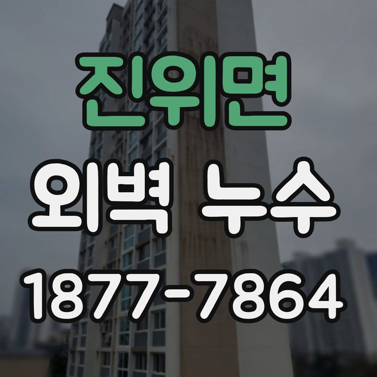진위면 외벽 누수