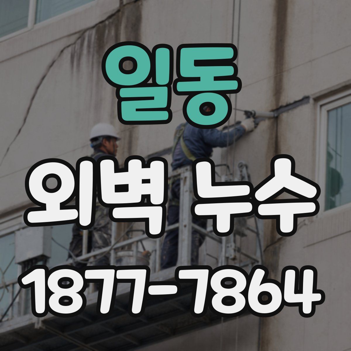 일동 외벽 누수