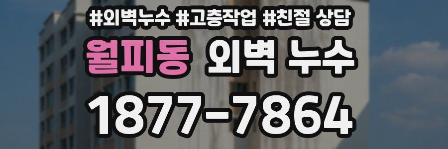 월피동 외벽 누수