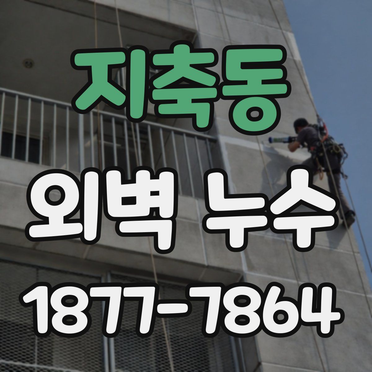 지축동 외벽 누수