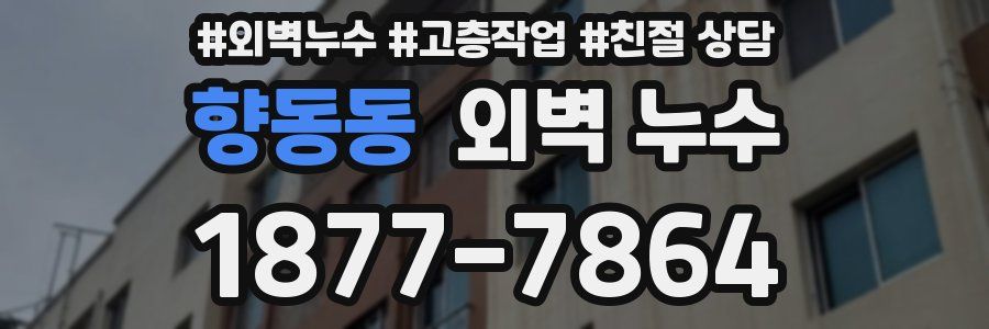 향동동 외벽 누수