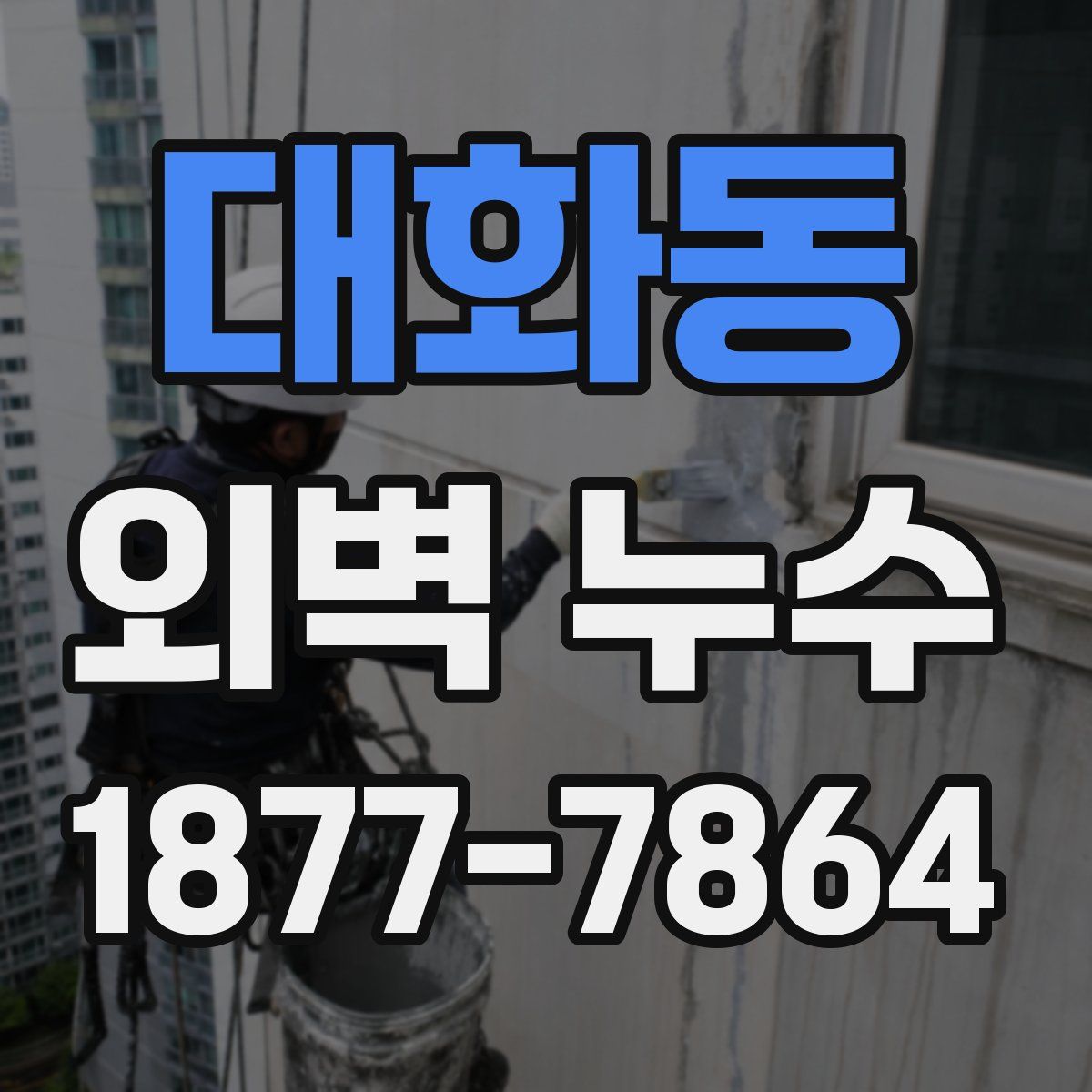 대화동 외벽 누수