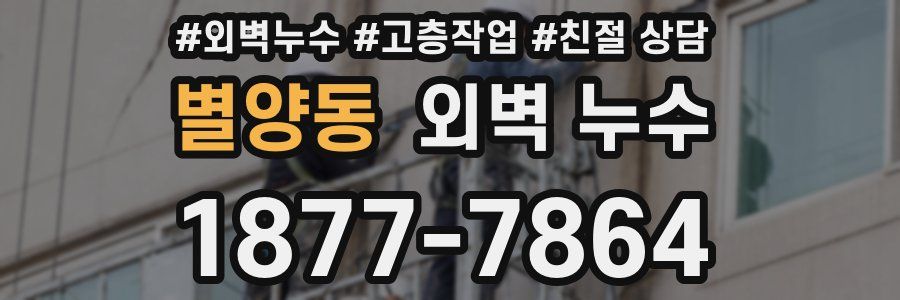 별양동 외벽 누수