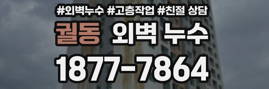 궐동 외벽 누수