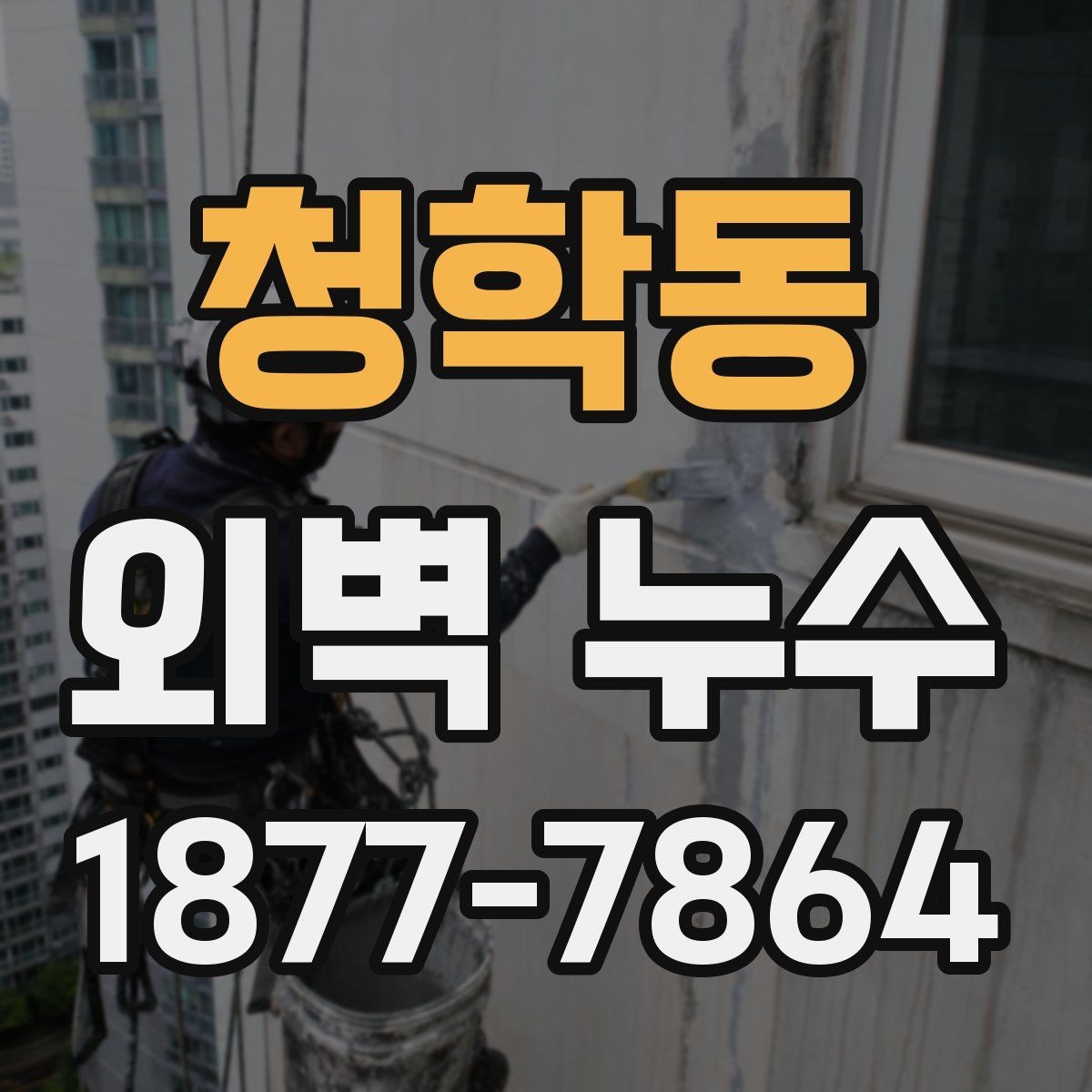 청학동 외벽 누수 의심 구간을 찾는 실무 팁