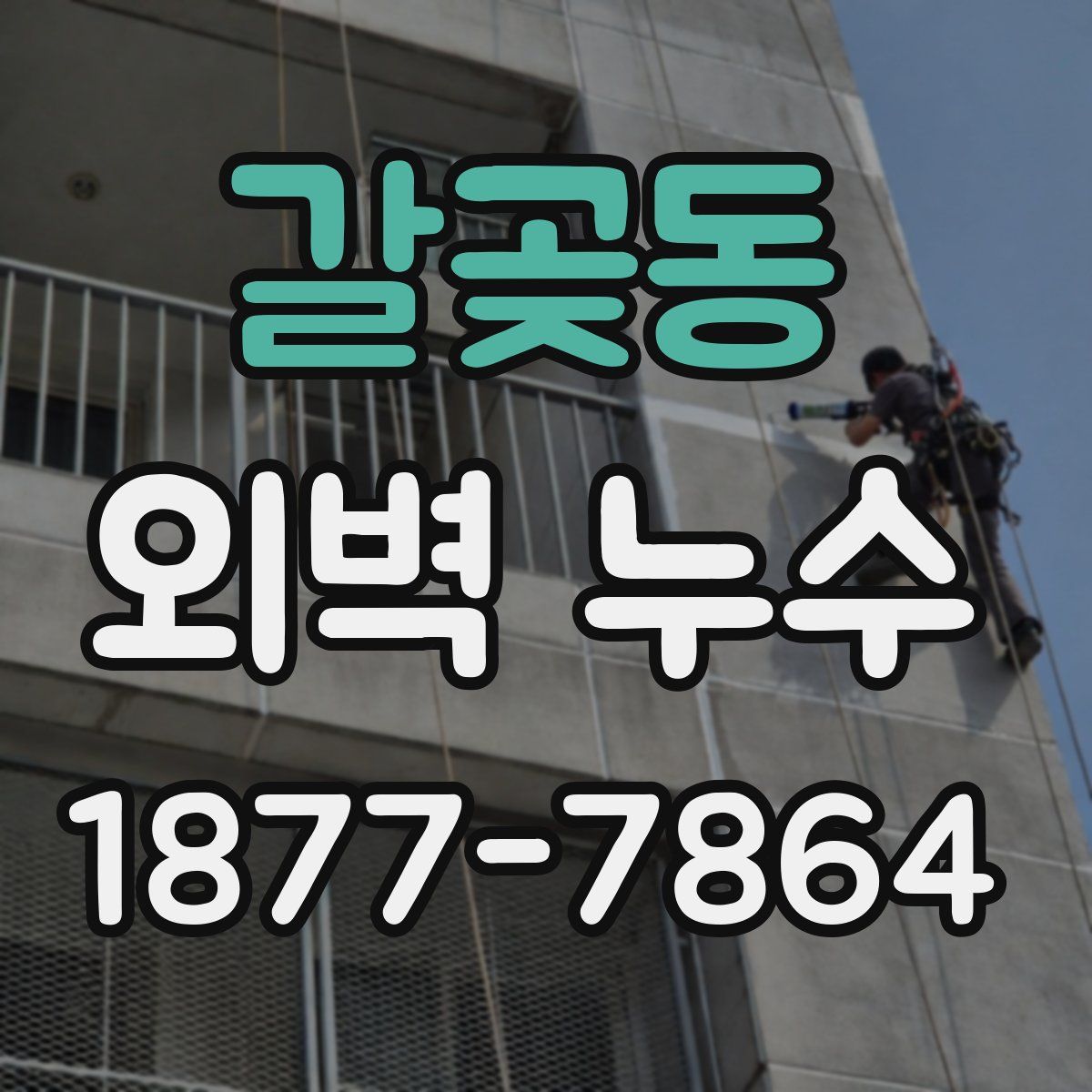 갈곶동 외벽 누수