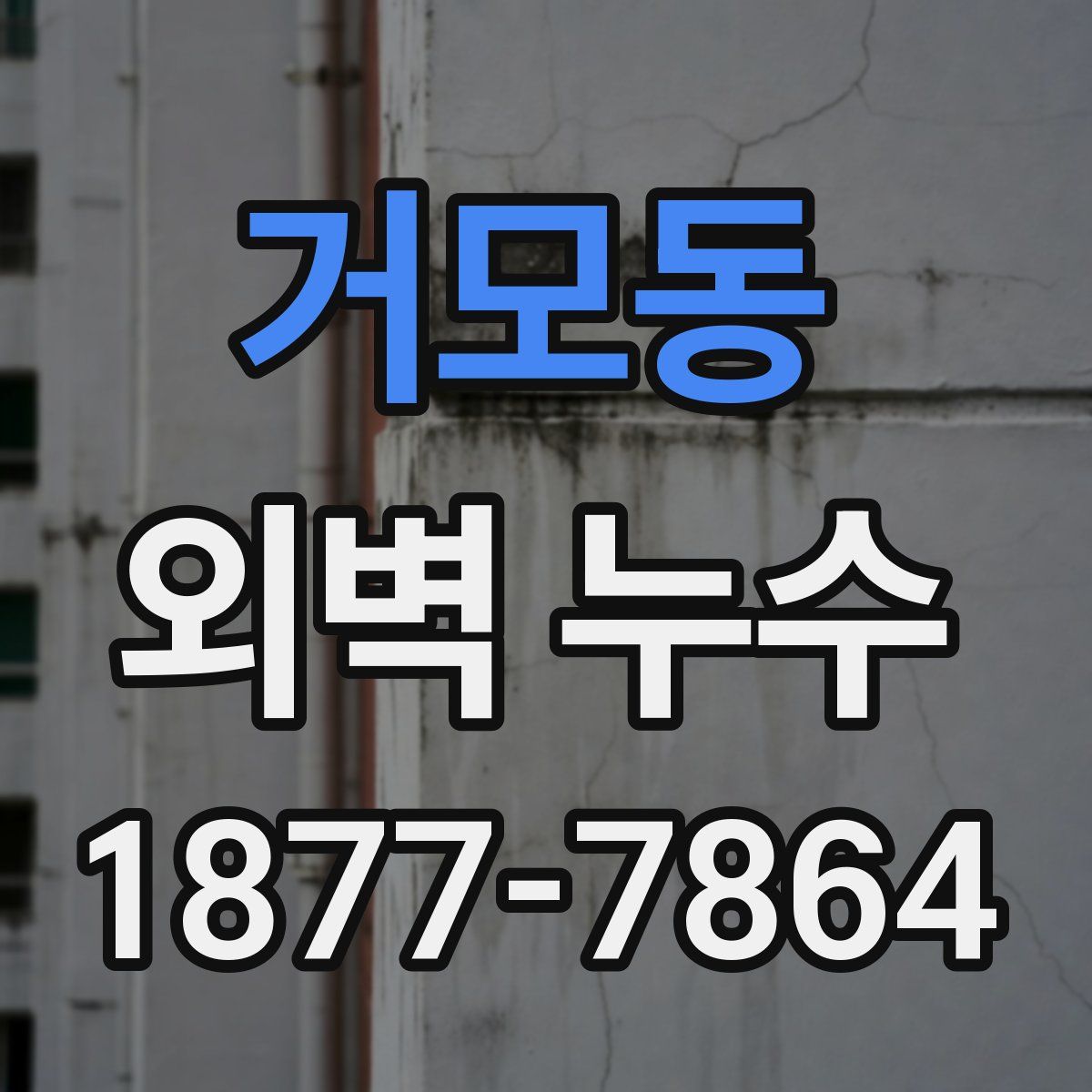 거모동 외벽 누수