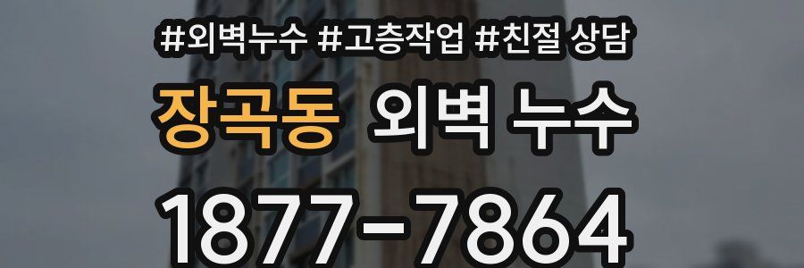 장곡동 외벽 누수