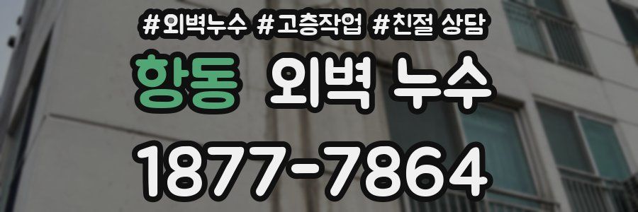 항동 외벽 누수