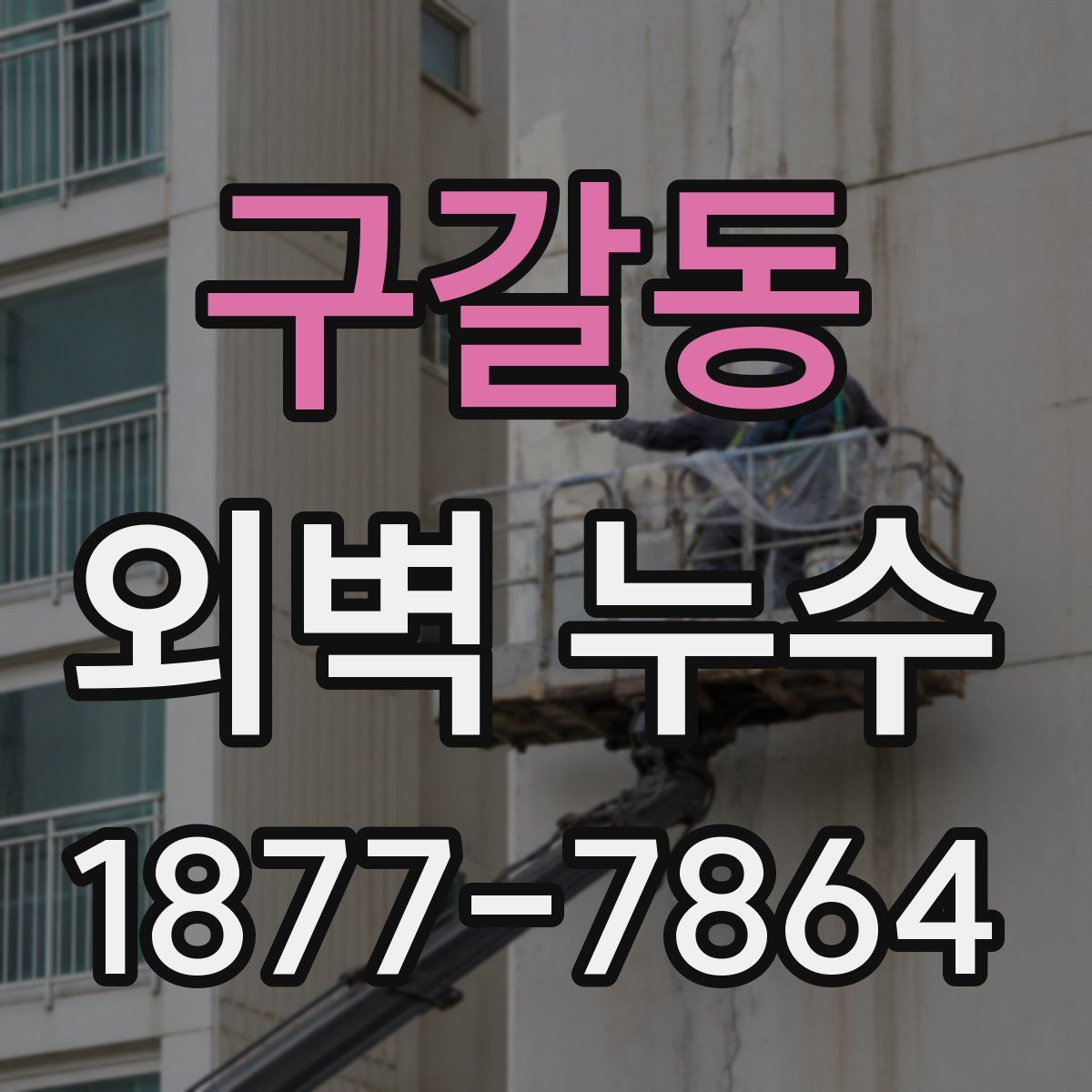 구갈동 외벽 누수