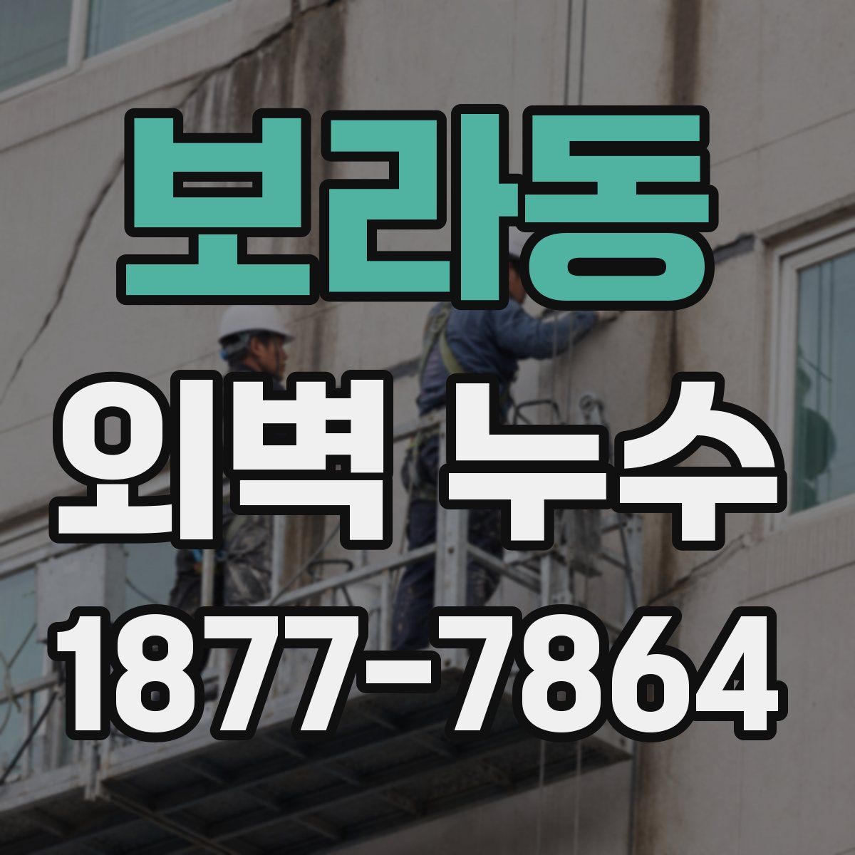 보라동 외벽 누수