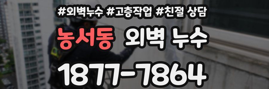 농서동 외벽 누수