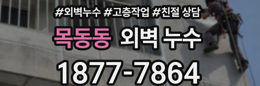 목동동 외벽 누수