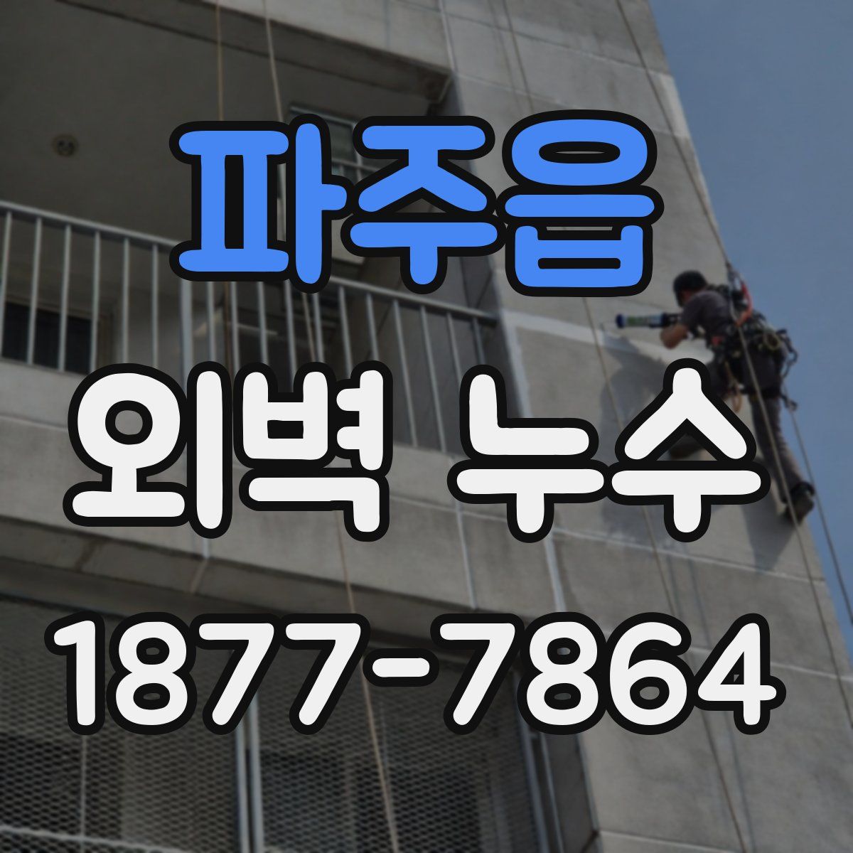 파주읍 외벽 누수
