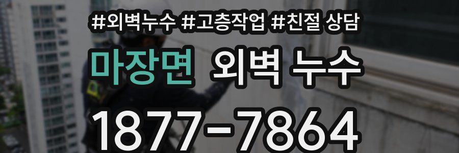 마장면 외벽 누수