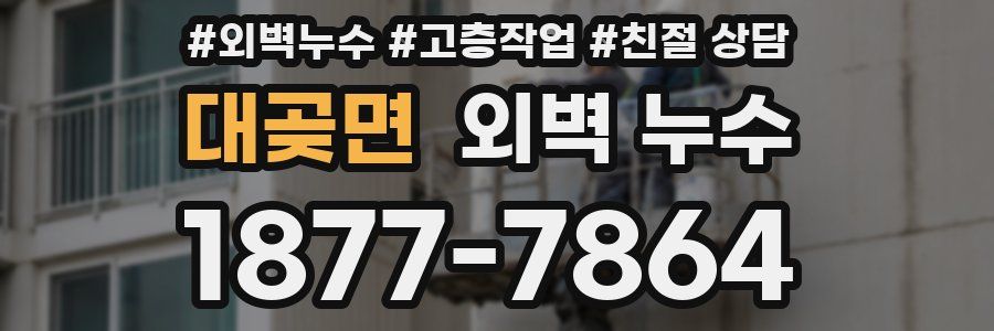 대곶면 외벽 누수