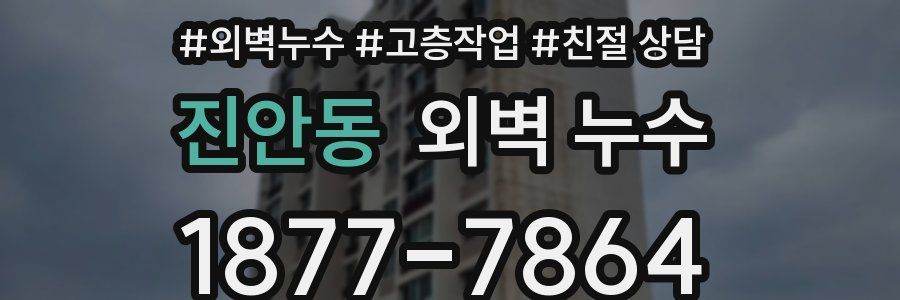 진안동 외벽 누수