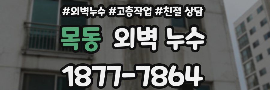 목동 외벽 누수